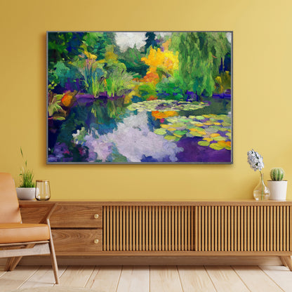 #1066: Digital Artwork - Lily pond