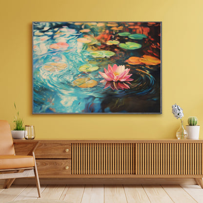 #1068: Digital Artwork - Lily pond III