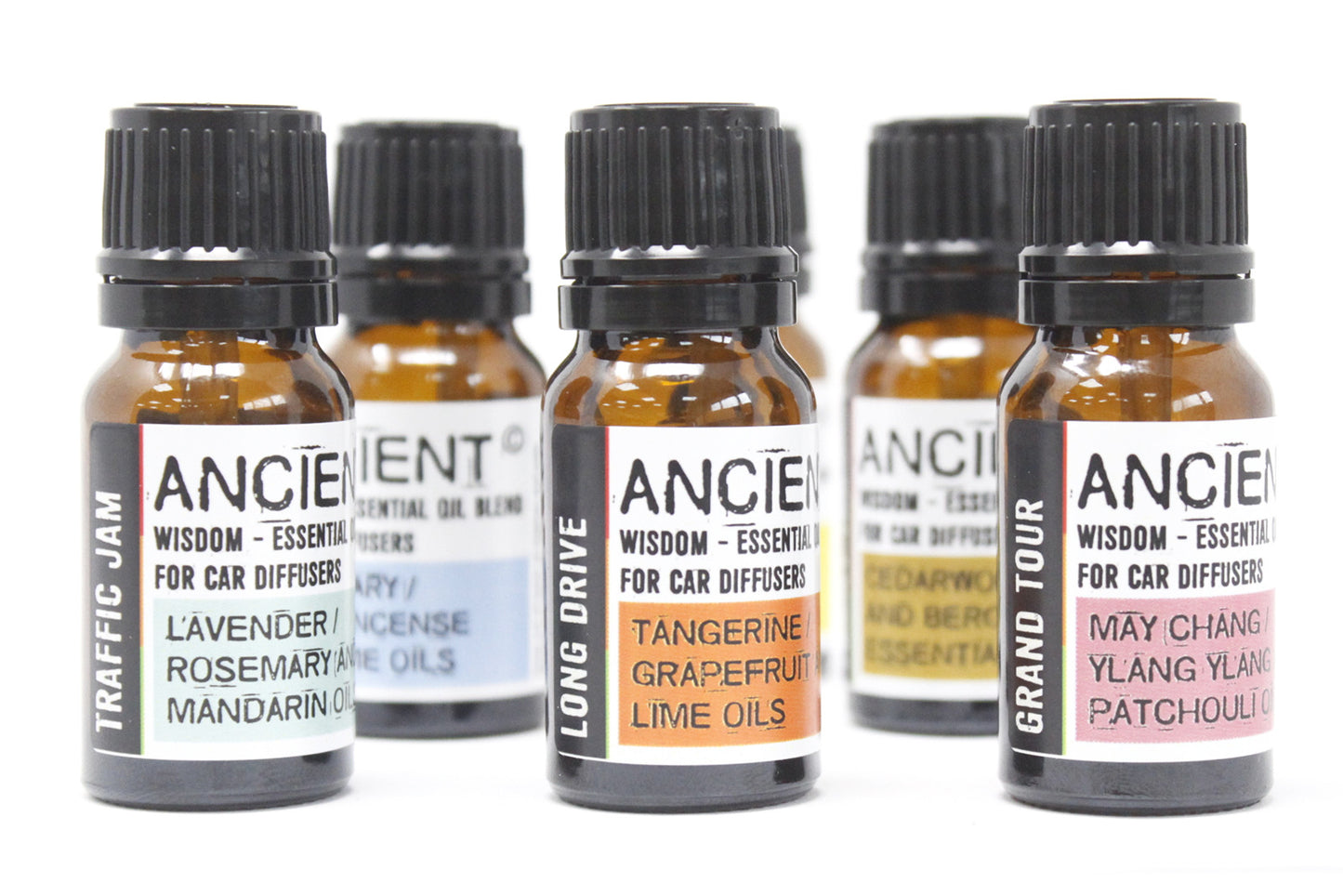 10ml Aromatherapy Car Blend - Travel Ease