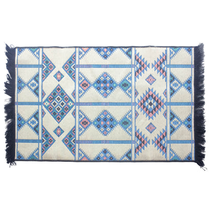 Kilim Rug 125x80 cm - Sky Blue