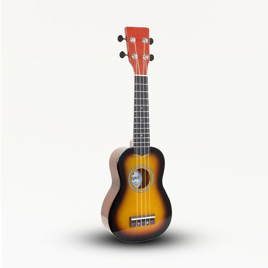 Artisan Made Ukulele - Orange Sunburst Finish (4 String)