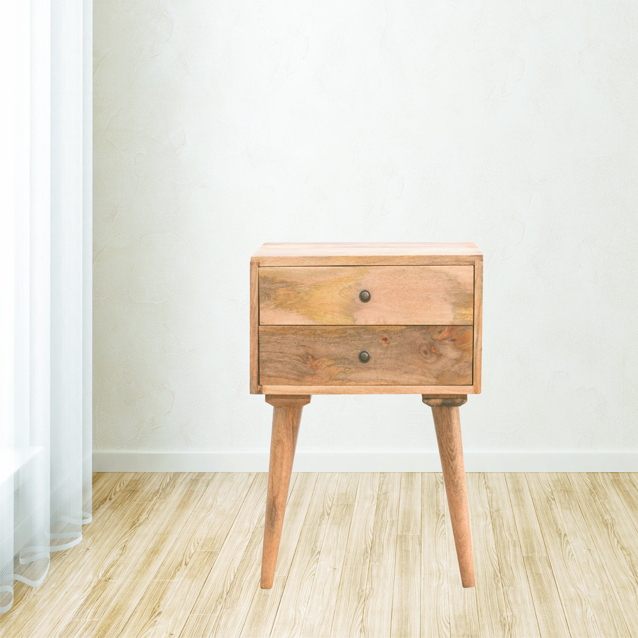 Modern Solid Wood Bedside