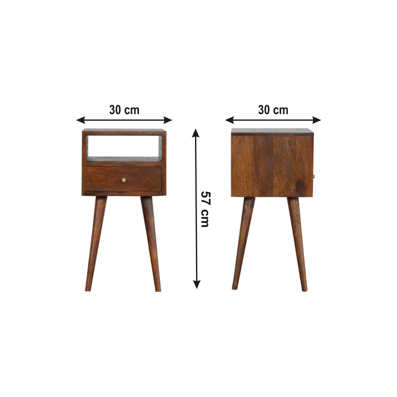 Mini Chestnut Bedside