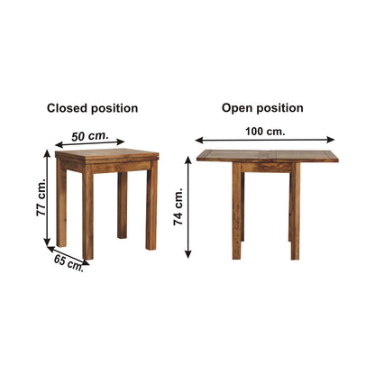 Mini Oak-ish Butterfly Dining Table