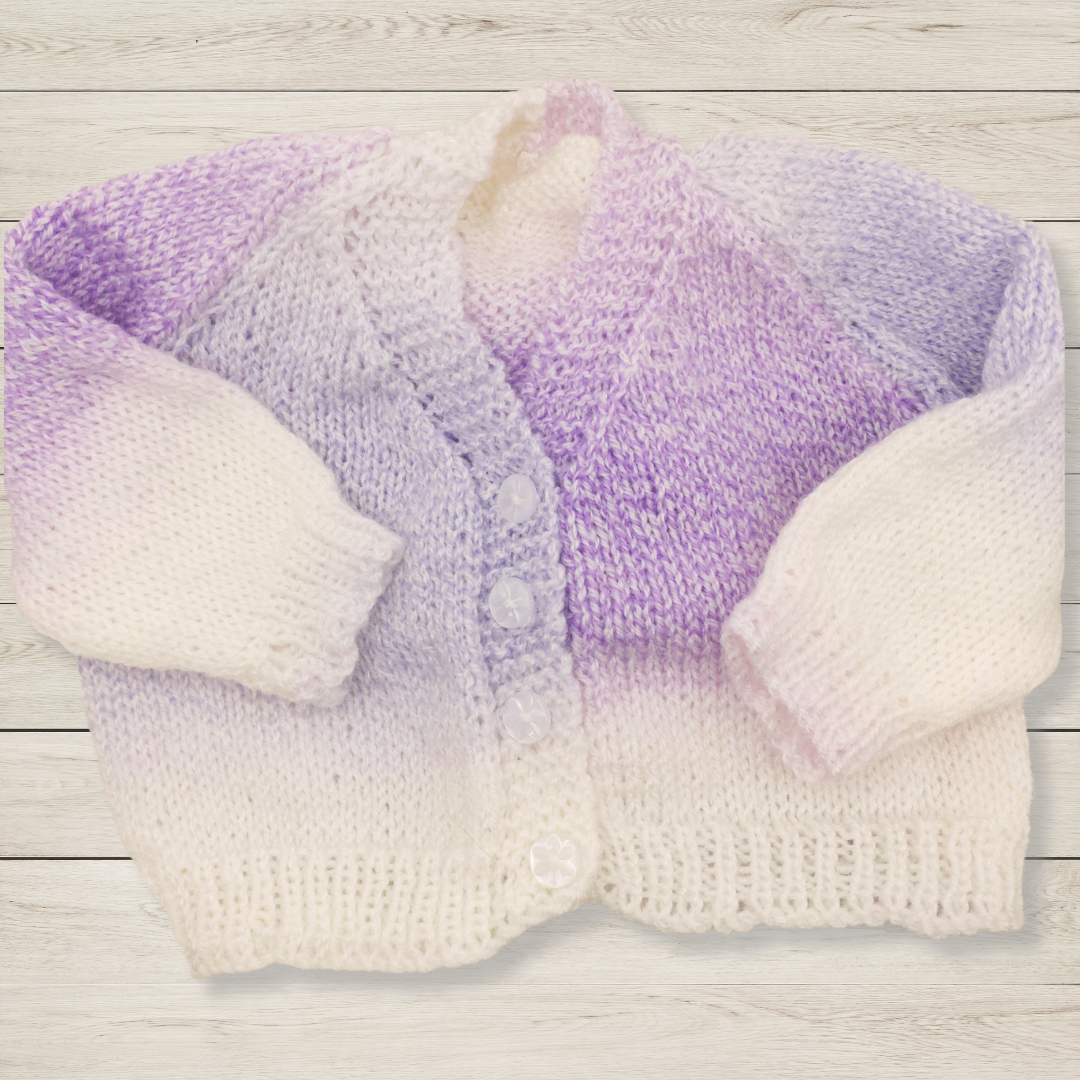 Hand-Knitted Baby Cardigan