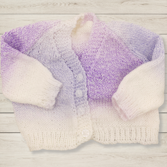 Hand-Knitted Baby Cardigan