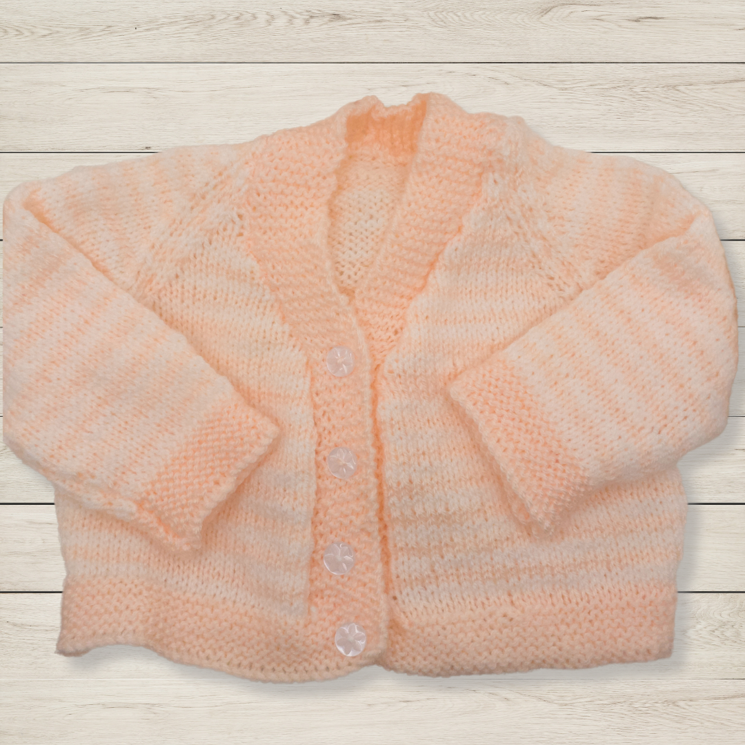 Hand-Knitted Baby Cardigan